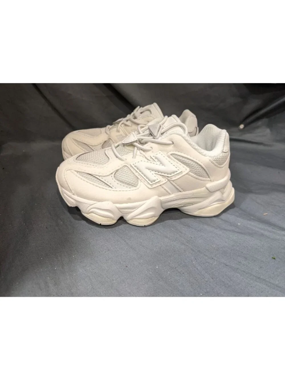 New Balance Toddler's 9060 (TD) Sneakers Slip On Grey/Grey Size 9 NEW IN BOX!